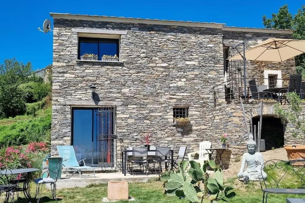 Domaine Colonna-Santini, Gite Piscine, Sauna, Spa Porri Dış mekan fotoğraf
